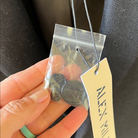 Alex Mill New w Tag XS Soho Wool Blend Blazer in Dark Navy - Picture 5 of 11